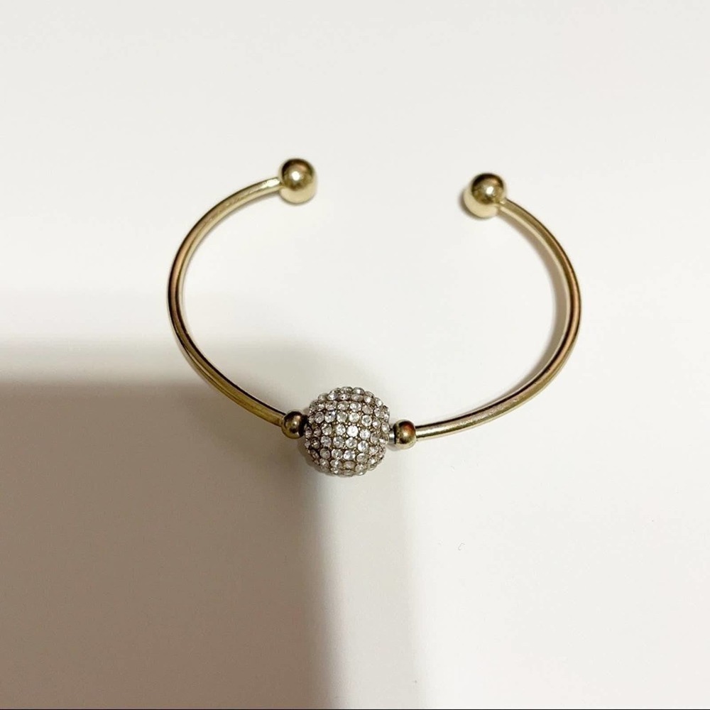 Express Gold Tone Bangle​ - Picture 10 of 11